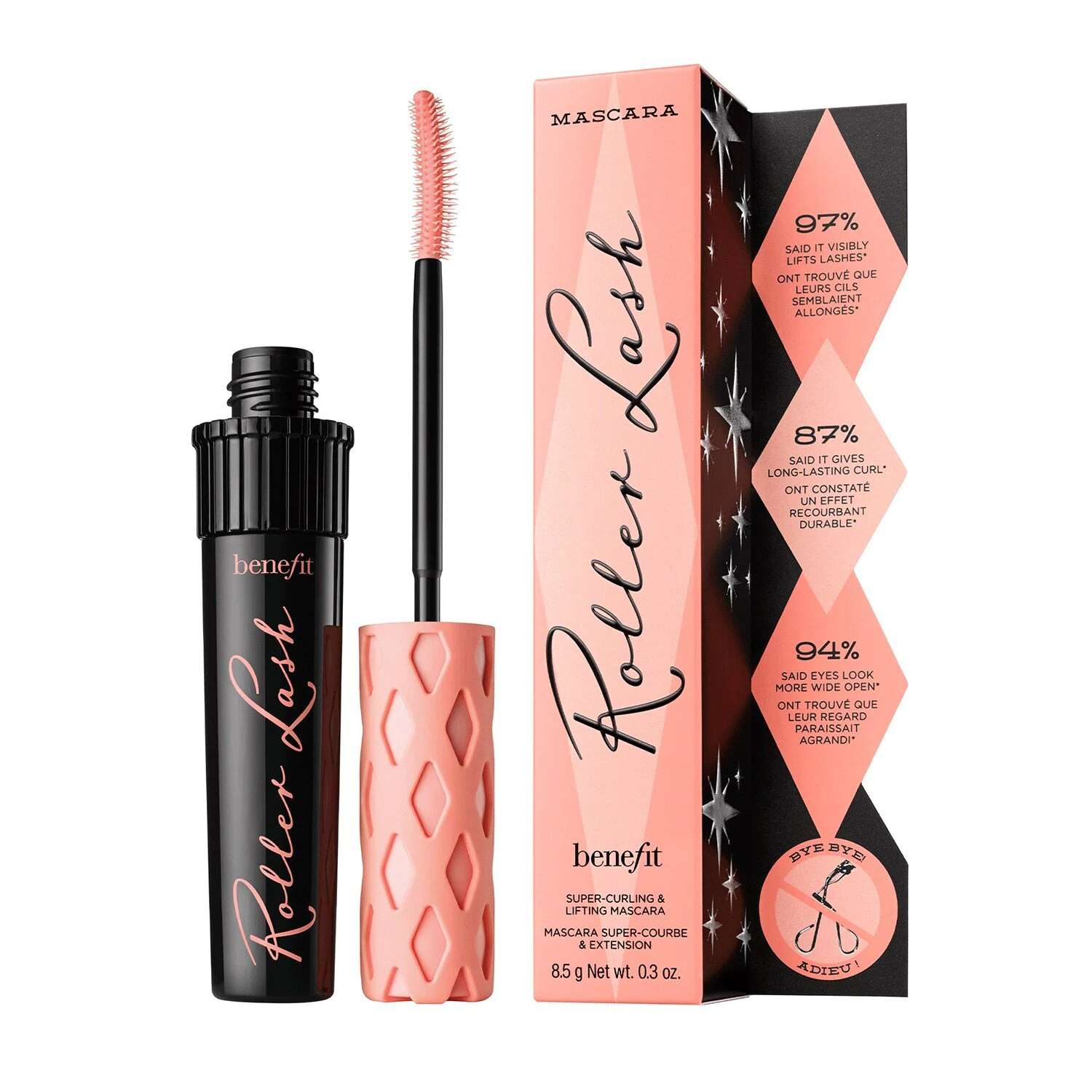 BENEFIT COSMETICS – Roller Lash Mascara Recourbant Noir